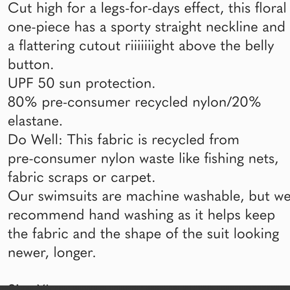 Madewell cut-out one piece bathing suit - Picture 5 of 5